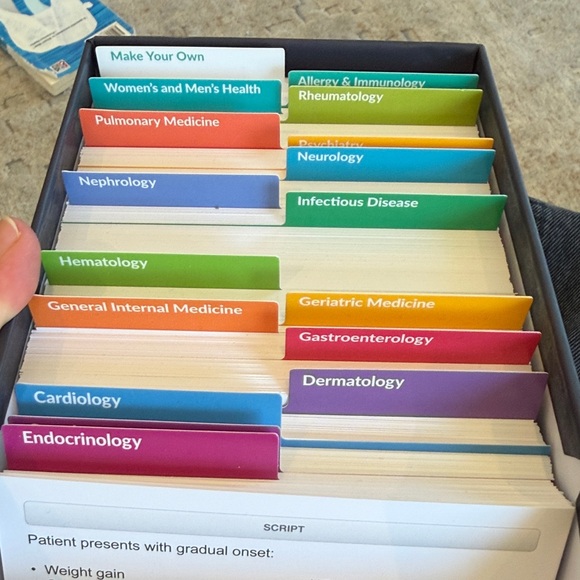 MedStudy Core Scripts Flashcards - Picture 2 of 2